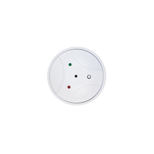 Detects breaking glass up to 15ft away, transmits signal to Zen Control Panel up to 300 ft away.