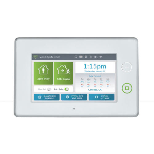 Zen Home & Security Control panel controls all your home automation products.