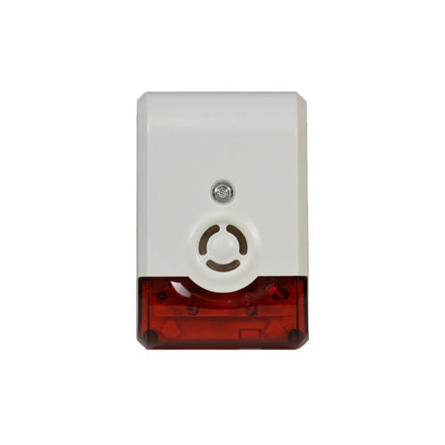 Smart Intrusion Siren/Strobe alerts intruders of the presence of a security system